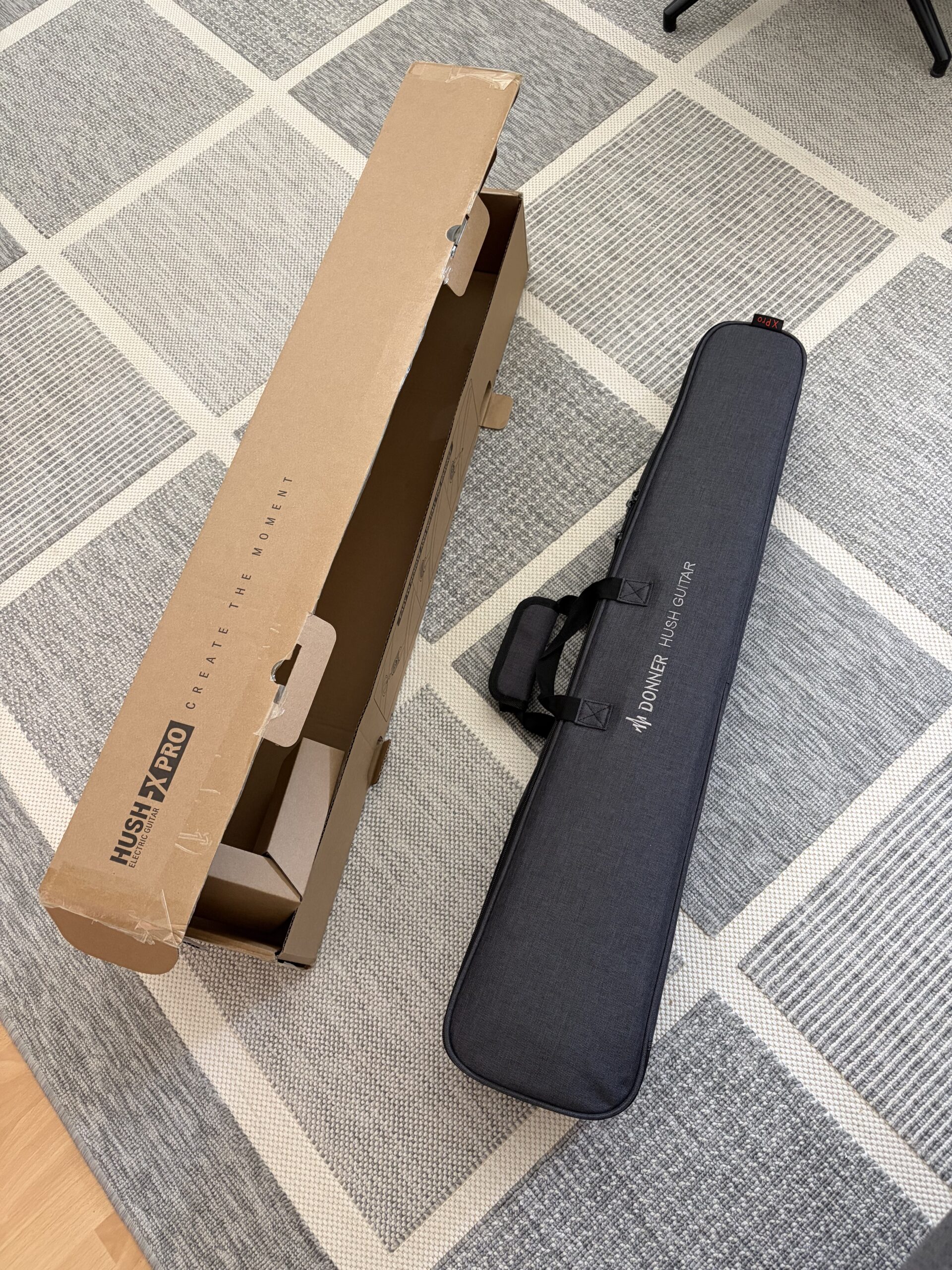 donner hush x pro gitarre